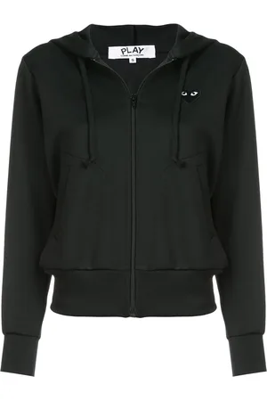 Comme des Garçons Sudadera con capucha y motivo de corazón