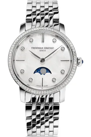 Frederique Constant Reloj Classics Slimline Ladies Moonphase de 30 mm