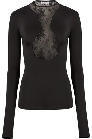 Nina Ricci Top con encaje incorporado