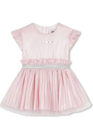 Karl Lagerfeld Vestido con efecto metalizado