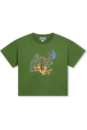 Kenzo Camiseta con logo estampado