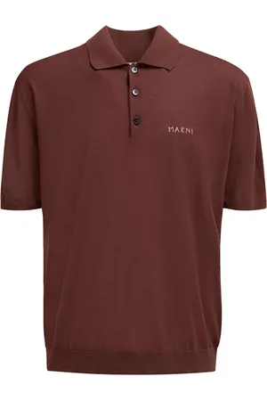 Marni Polo con logo bordado