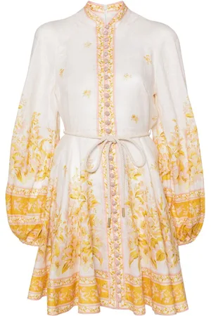 ZIMMERMANN Vestido corto con motivo floral
