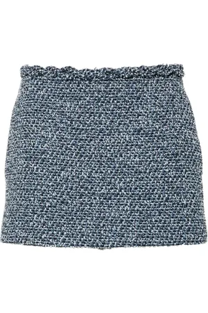 VALENTINO GARAVANI Bouclé mini skorts