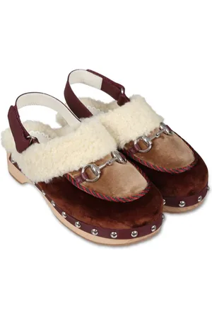 Gucci Zuecos con detalle Horsebit