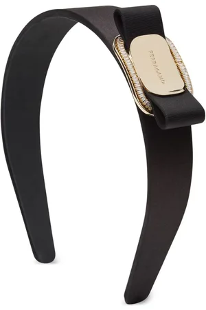 Salvatore Ferragamo Diadema con logo grabado