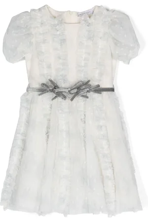 MONNALISA Vestido en point d