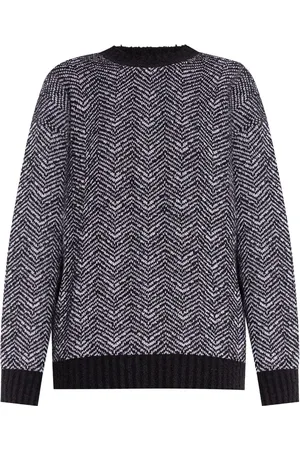 Moschino Jersey con motivo chevron