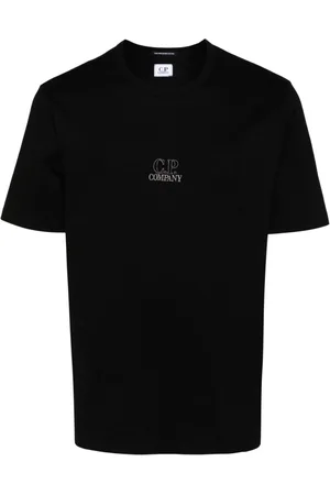C.P. Company Camiseta con logo bordado