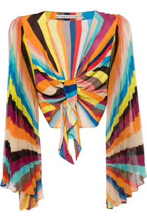 ALICE+OLIVIA Top corto ROCHELLE