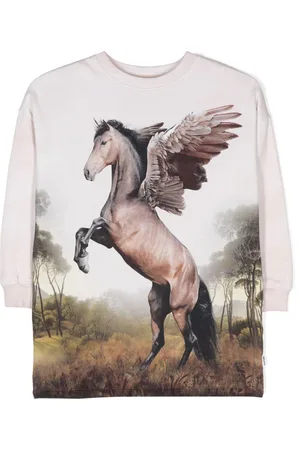 Molo Vestido Cyrella con motivo gráfico