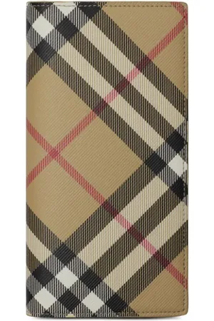 Burberry Billetera a cuadros