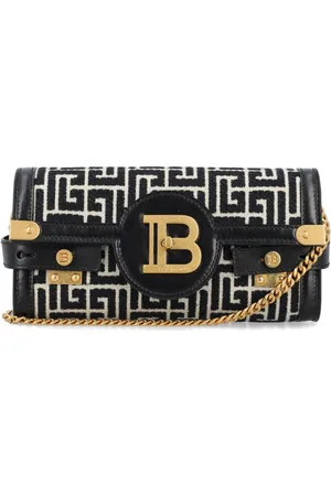 Balmain Bolso de mano B-Buzz 23 con monograma