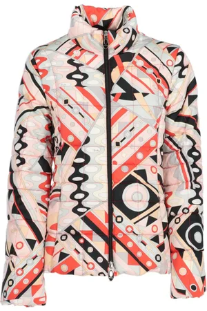 PUCCI Pre-Owned Plumífero con estampado geométrico 2000