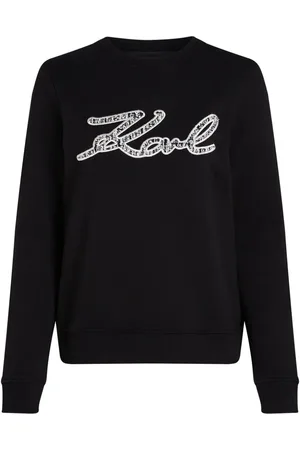 Karl Lagerfeld Sudadera Signature de bouclé