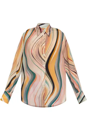 Paul Smith Camisa con estampado de espirales
