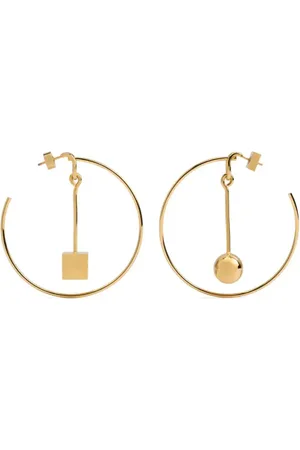 Jacquemus Pendientes Les Creoles Nodo