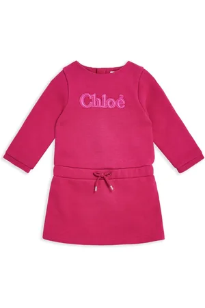 Chloé Vestido con logo bordado