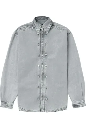 Y / PROJECT Camisa vaquera con efecto lavado