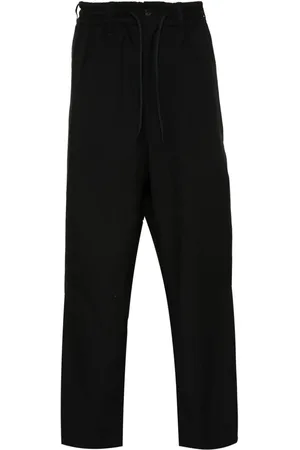 Y-3 Pantalones rectos con tres rayas