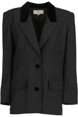 VALENTINO GARAVANI Blazer con botones 1980