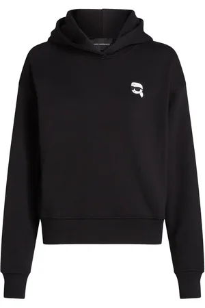 Karl Lagerfeld Sudadera Ikon Patch con capucha