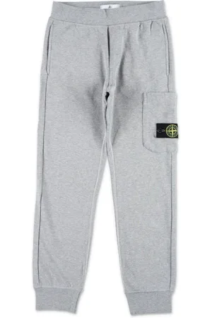 Stone Island Pantalones de chándal con distintivo Compass