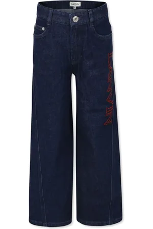 Lanvin Vaqueros con logo bordado
