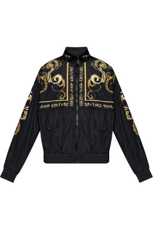 VERSACE Chaqueta con estampado Chromo Couture