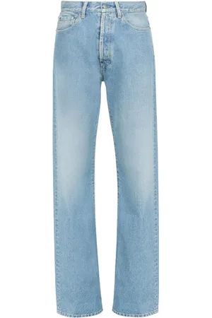 Maison Margiela Vaqueros rectos con dobladillo