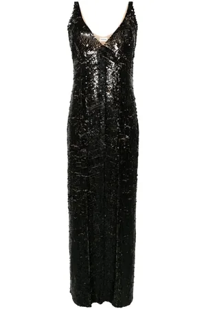 P.A.R.O.S.H. Vestido largo con lentejuelas