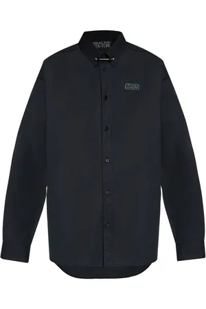 VERSACE Camisa con aplique del logo