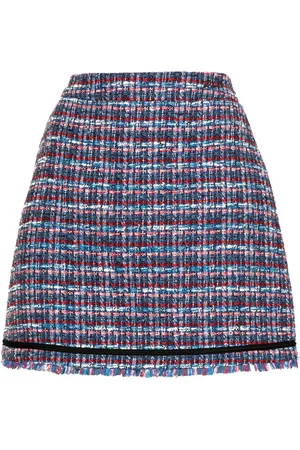 Karl Lagerfeld Falda corta de bouclé