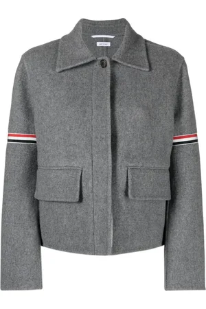 Thom Browne Chaqueta a rayas en grosgrain