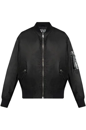 VERSACE Chaqueta bómber a rayas
