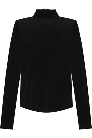 Isabel Marant Top Joyela con cuello vuelto