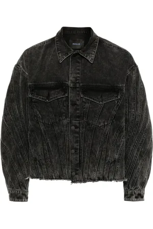 MUGLER Chaqueta vaquera con paneles