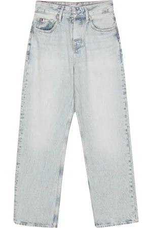 Tommy Hilfiger Vaqueros rectos de talle alto