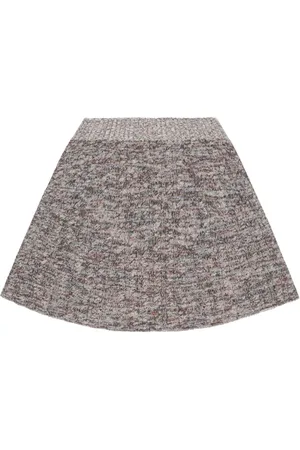 Stella McCartney Falda corta de canalé
