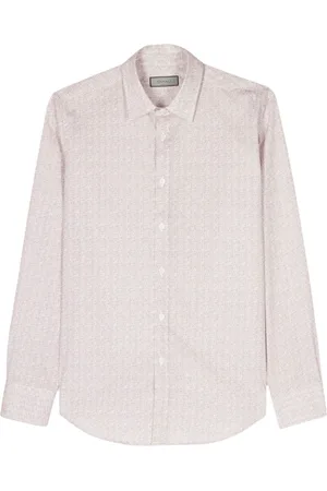 CANALI Camisa con estampado gráfico