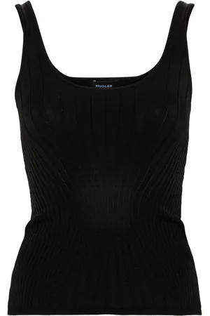 MUGLER Top de punto
