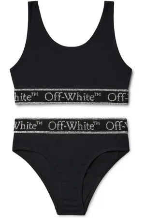 OFF-WHITE Bikini Bookish con franja del logo