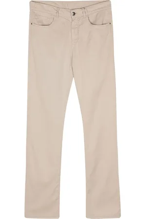 CANALI Pantalones chinos con corte slim