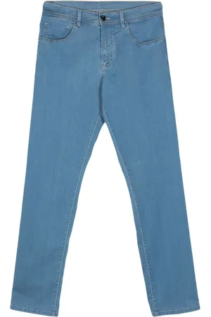 CANALI Vaqueros slim de talle medio