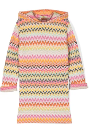 Missoni Vestido de punto chevron