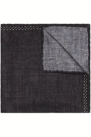 Brunello Cucinelli Pañuelo de bolsillo bordado