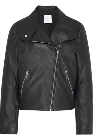 ROSETTA GETTY Chaqueta biker con cremallera