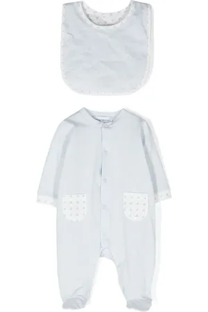 Emporio Armani Set de pijama con águila estampada