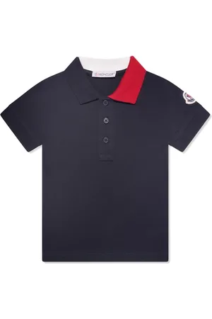 Moncler Polo con parche del logo