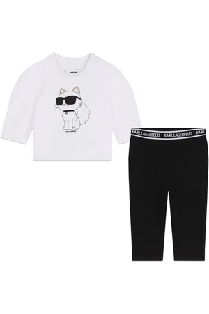 Karl Lagerfeld Set de leggins y camiseta